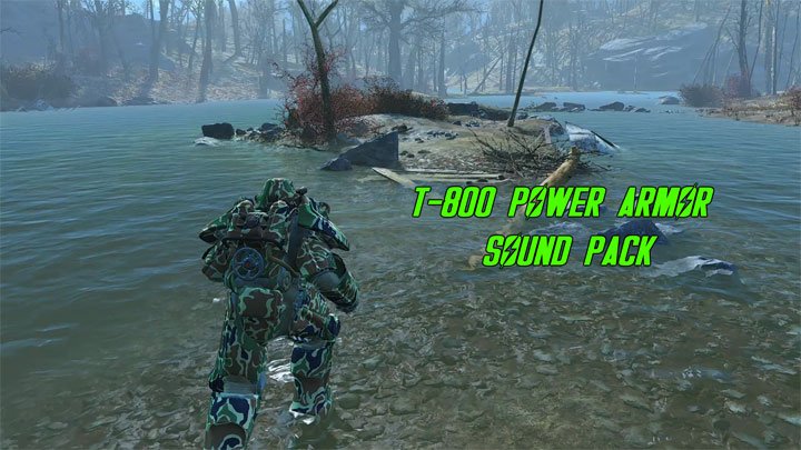 Fallout 4 mod T-800 Power Armor Sound Pack v.1.0