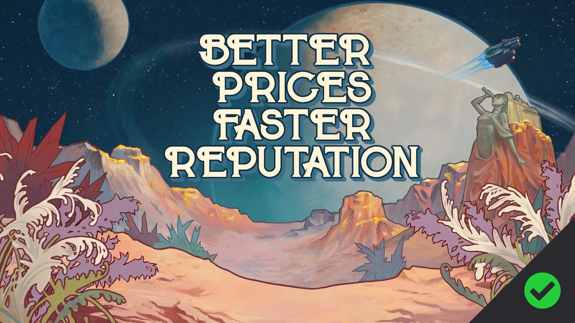 The Outer Worlds 2 mod Better Prices Faster Reputation v.1.1.1
