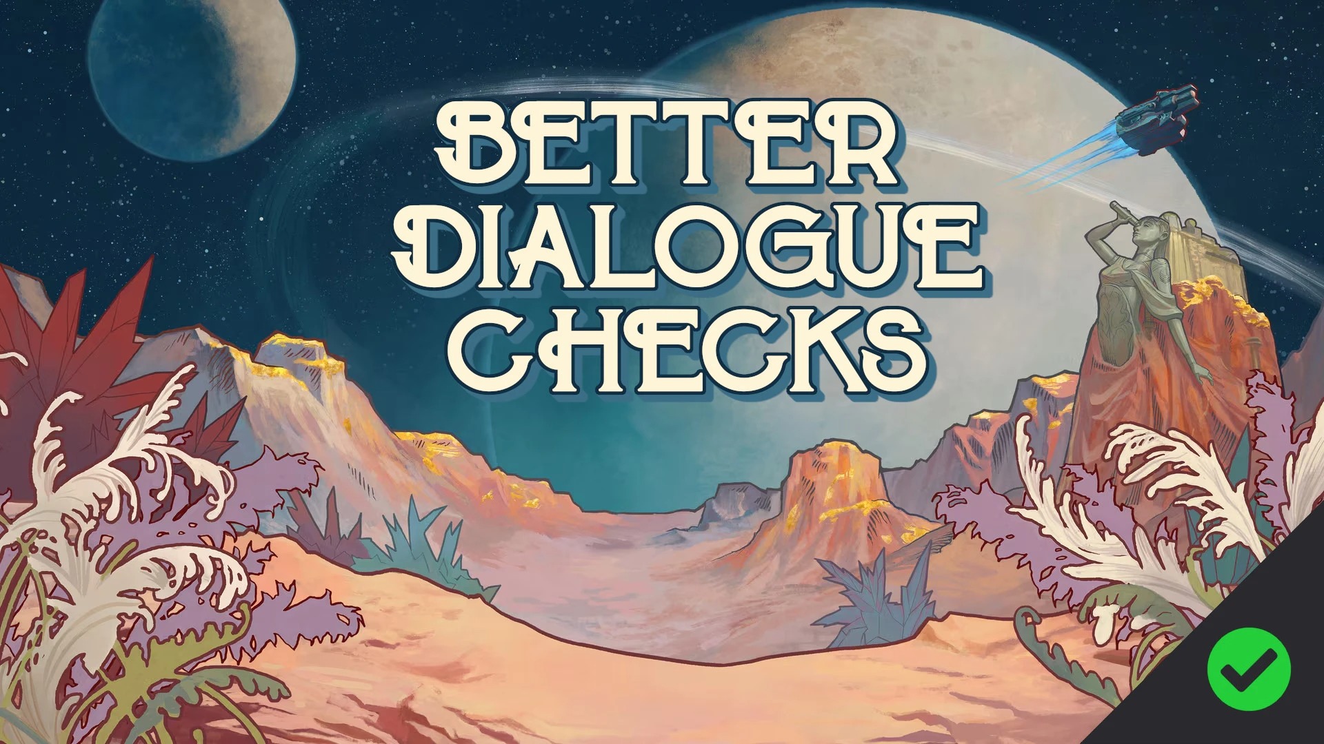 The Outer Worlds 2 mod Better Dialogue Checks (All Skill Checks are 1)