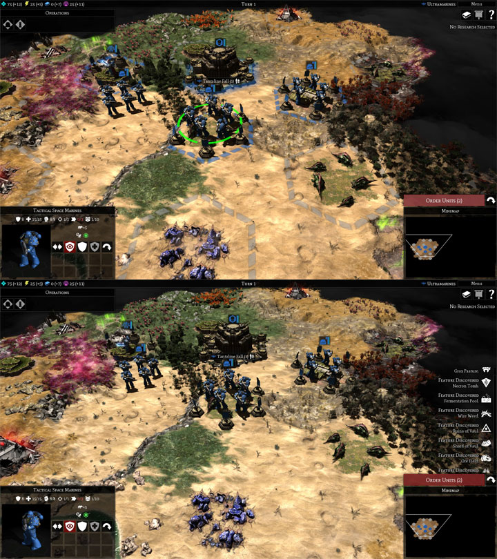 Warhammer 40,000: Gladius - Relics of War mod Selection Circle Removal v.1.0