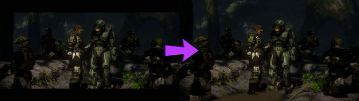 Halo: The Master Chief Collection mod Halo 3 Letterbox remover v.1.0