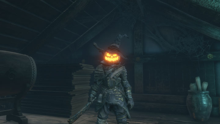 Sekiro: Shadows Die Twice mod Sekiro is Jack-o'-lantern v.1.0