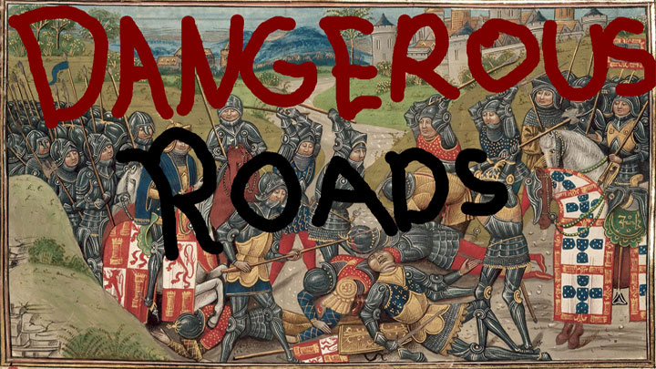 Kingdom Come: Deliverance mod Roads are Dangerous Těžké v.0.7