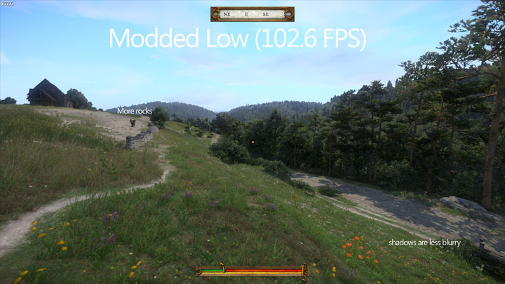 Kingdom Come: Deliverance mod Optimized Graphic Presets v.2.2.1