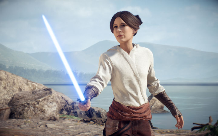 Star Wars: Battlefront II mod Jedi Knight Leia v.1.0