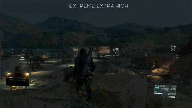Metal Gear Solid V: The Phantom Pain mod Extra Extra High Setting v.1.1.3