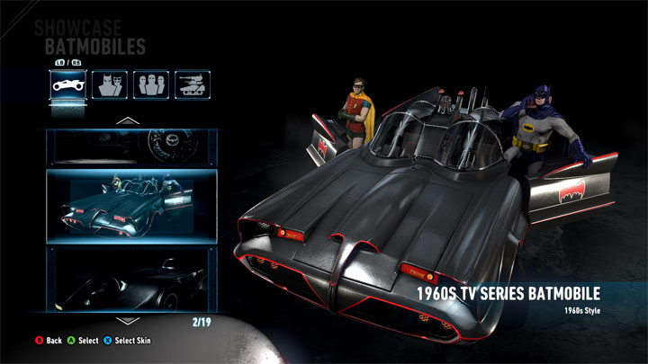 Batman: Arkham Knight mod All DLC Batmobiles Unlocked and Can Be Used Throughout Story mode v.1