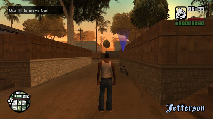 Grand Theft Auto: San Andreas mod GInputSA v.1.1