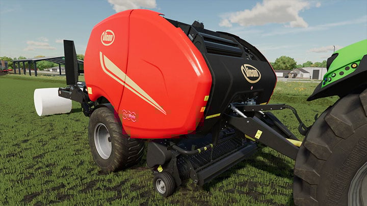 Farming Simulator 22 mod Vicon FastBale (New Baler) v.1.0.0.1