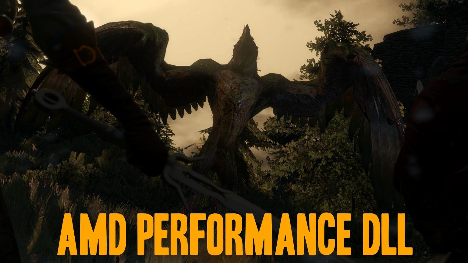 Wiedźmin 3: Dziki Gon mod AMD Performance DLL  v.1.40