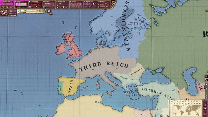 Victoria II: Heart of Darkness mod Conquest Mod v.1.11