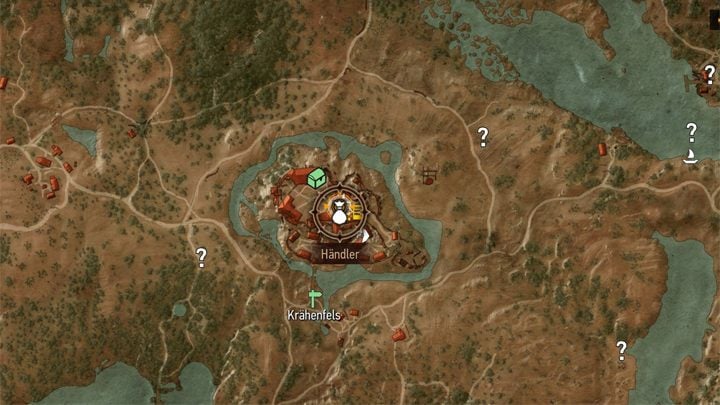 Witcher 3 Gwent Card Locations Map