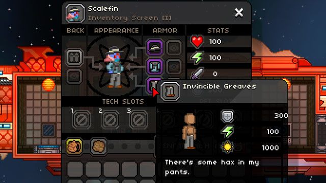 Starbound mod Creative Mode v.1.4.5