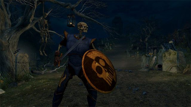 The Elder Scrolls V: Skyrim mod MediEvil- Hero of Gallowmere