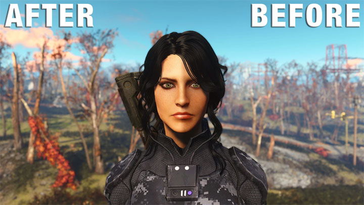 Fallout 4 mod Rusty Face Fix (no more brown faces bug) v.2.0.1