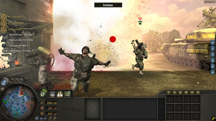 Company of Heroes: Chwała bohaterom mod Battlefield enhancer AIddon - CoH ToV v.1.0b