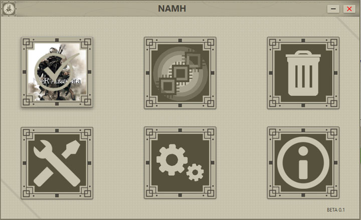 NieR: Automata mod Nier Automata Mod Helper (NAMH) v.0.1