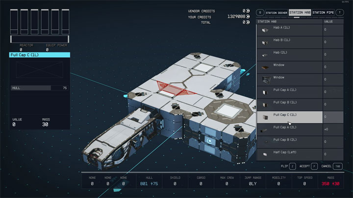Starfield mod Spacestations for Outposts v.1.1.2