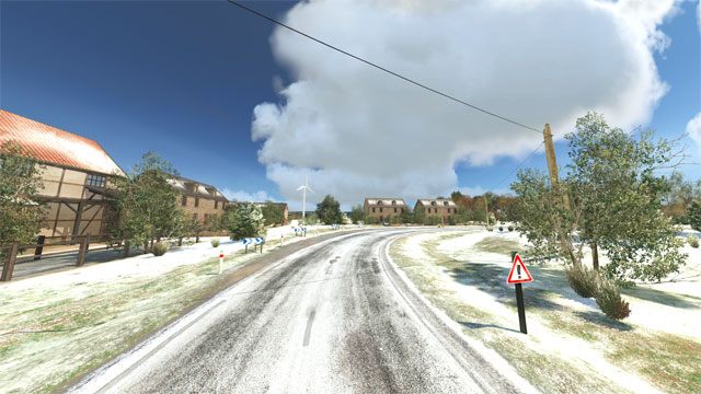 TrackMania 2: Valley mod Winter Valley