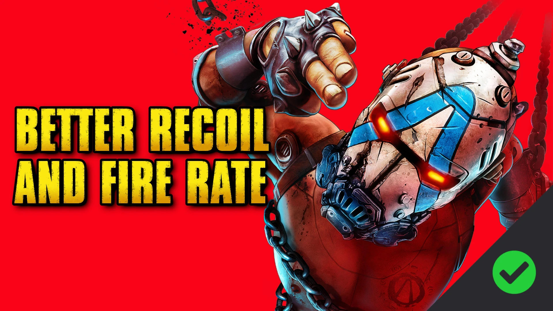 Borderlands 4 mod Better Recoil And Fire Rate v.1.2