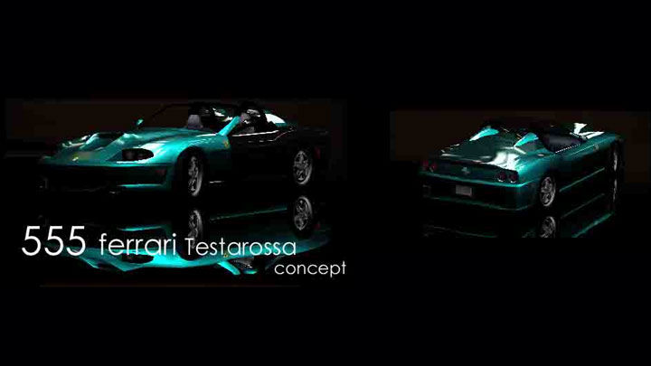 Need for Speed: Hot Pursuit 2 mod 2004 Ferrari 555 Testarossa Concept