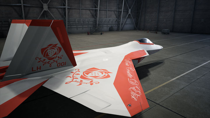 Ace Combat 7: Skies Unknown mod F-22A Raptor -Rosa- v.21042019