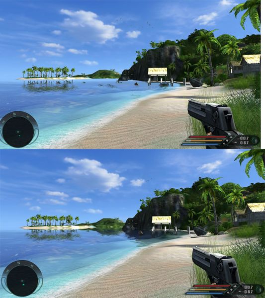 Vanilla on top, modded on the bottom. - 2020-08-28