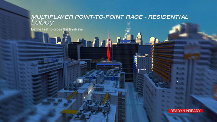 Mirror's Edge mod Mirror's Edge MP Racing Gamemode - Point-To-Point v.1.01
