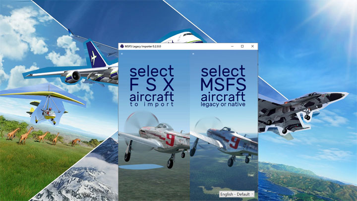 Microsoft Flight Simulator mod MSFS Legacy Importer v.2.3.0