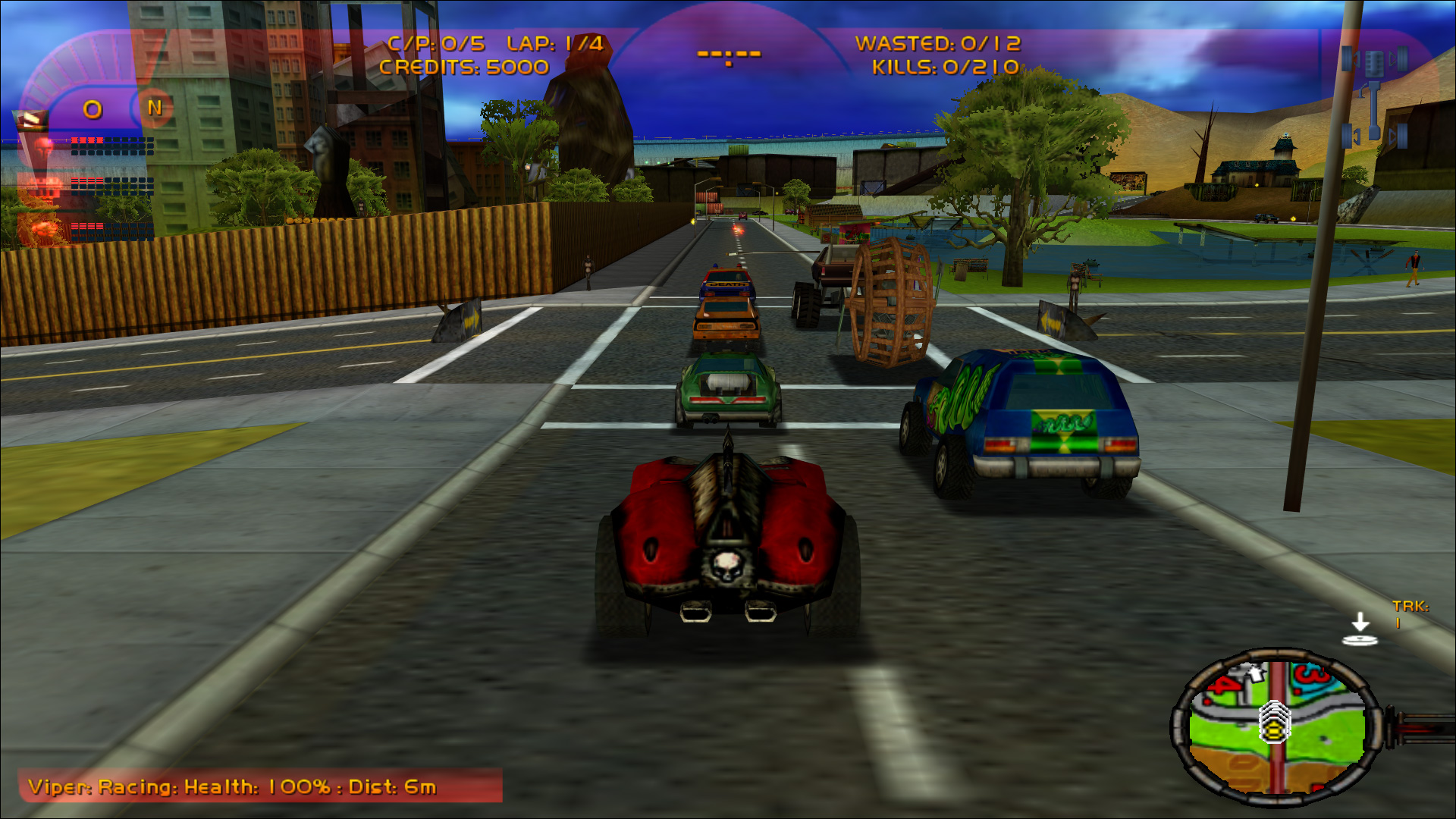 Carmageddon TDR 2000 mod Widescreen & FOV Fix v.1.0