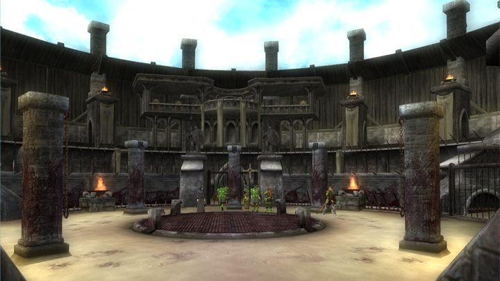 where is the arena in oblivion