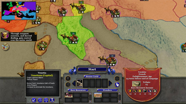 Rise of Nations: Thrones and Patriots mod More Accurate Napoleon Campaign For T&P v.1.1