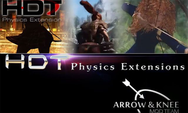 The Elder Scrolls V: Skyrim mod HDT Physics Extensions v.14.28
