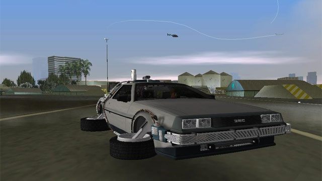 Grand Theft Auto: Vice City mod Back to the Future: Hill Valley  v.0.2f R1