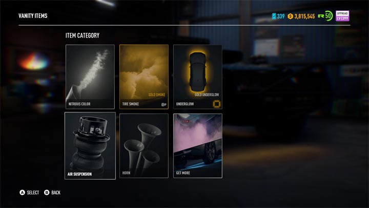 Need for Speed: Payback mod Vanit Packs (All Sellable Pack) v.1.0