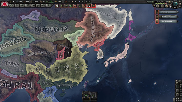 Hearts of Iron IV mod More Strategic Realism v.2.1