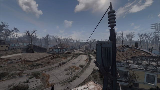 Fallout 4 mod Longer Power Lines v.1.1