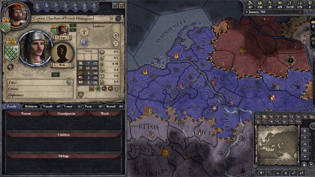 Crusader Kings II: Charlemagne mod King's Houseguard v.0.5