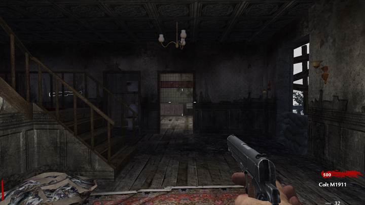 Call of Duty: World at War mod Nazi Zombie: FRU Mansion