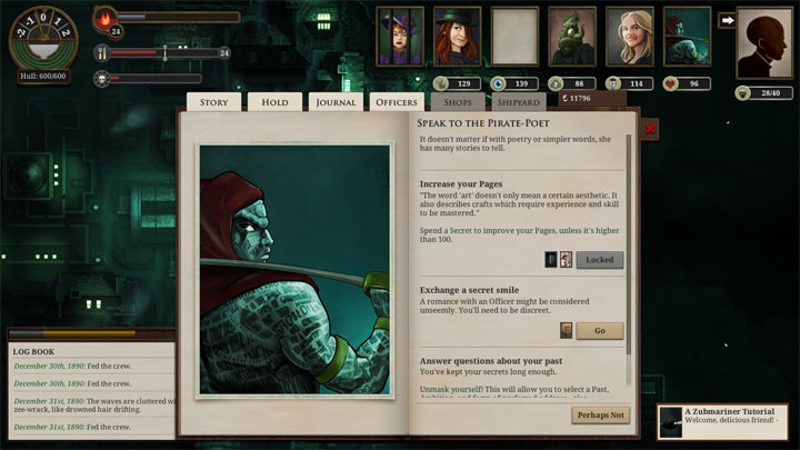 Sunless Sea mod The Pirate-Poet For Polythreme v.1.1
