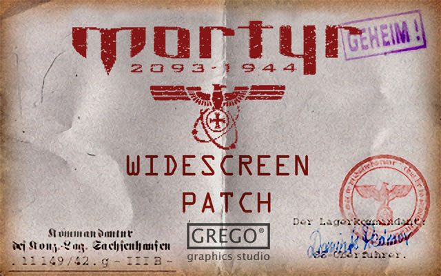 Mortyr mod Widescreen Patch