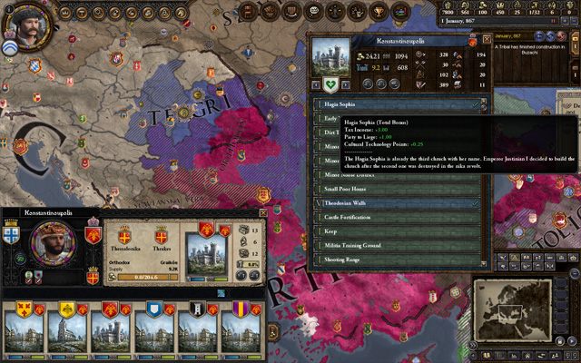 Crusader Kings II: Mroczne Wieki mod Jasebon Mod v.7