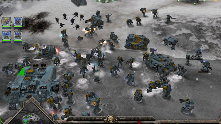 Warhammer 40,000: Dawn of War - Soulstorm mod Space Wolves v.0.76