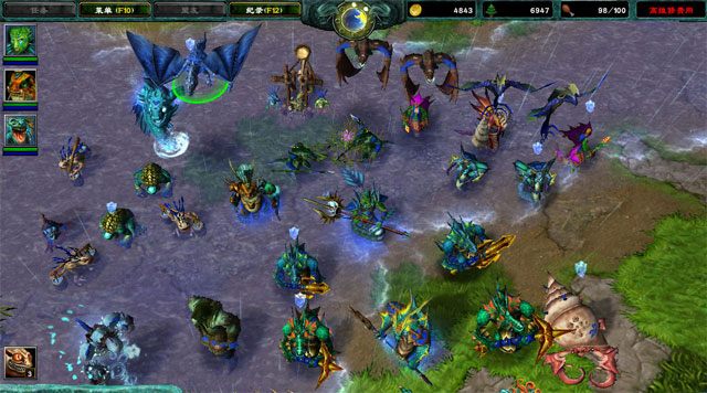 Warcraft III: The Frozen Throne mod Warcraft III Mod: Nirvana v.0.11