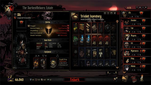 Darkest Dungeon mod Better Trinkets v.1.3