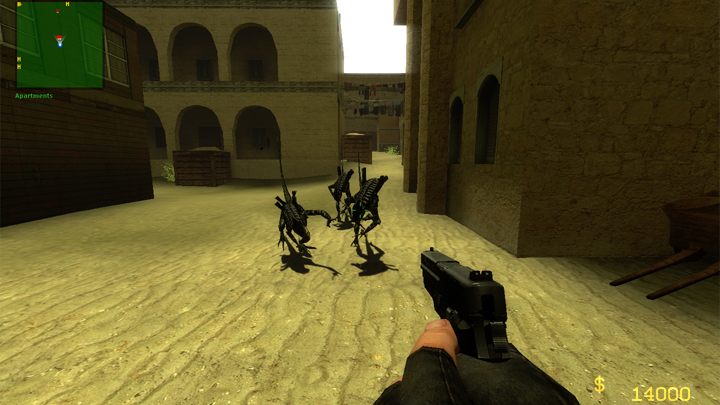 Counter-Strike: Source mod Aliens Mod CSS v.1.1
