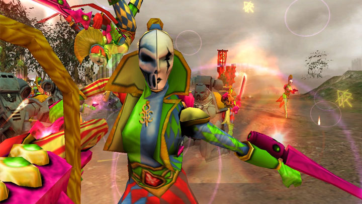Warhammer 40,000: Dawn of War - Soulstorm mod The Dance Macabre - Harlequins Mod .beta1