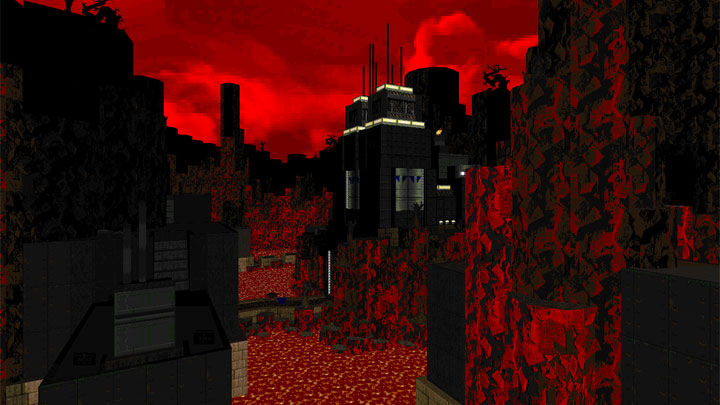 Doom II: Hell on Earth mod Hellscape