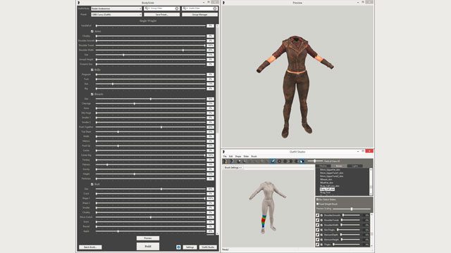 Fallout 4 mod BodySlide and Outfit Studio v.1.1