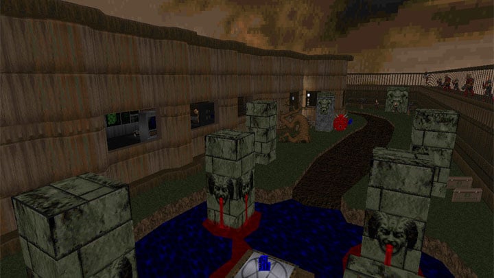 Doom II: Hell on Earth mod Computer Lab